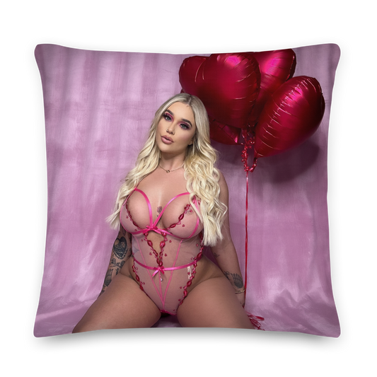 My Heart's For You Premium Pillow